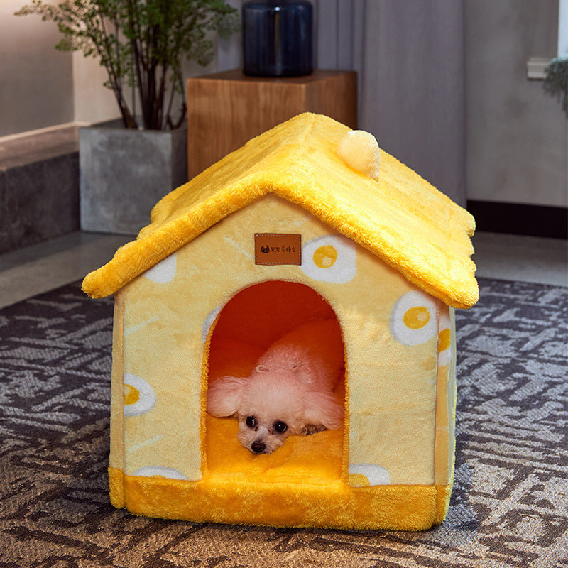 Portable Dog Kennel Cat House – Cozy Nest - FurTrend