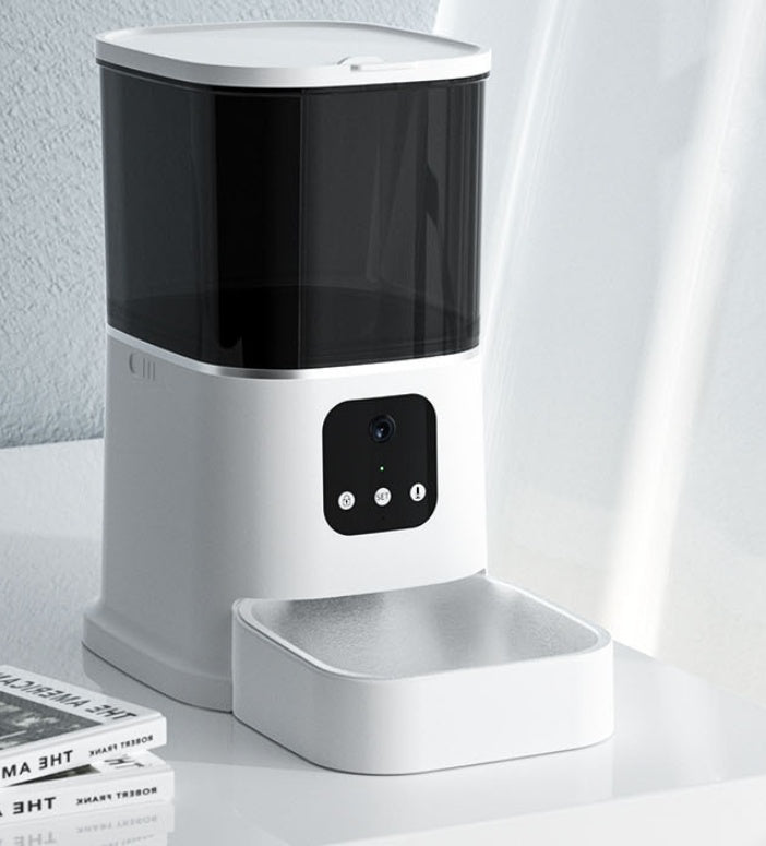 Smart WiFi Pet Feeder with App & Voice Control - FurTrend