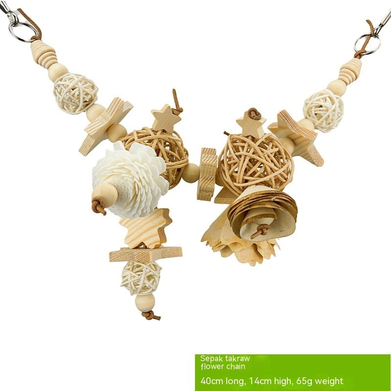 Parrot Natural Gnawing & Molar Grinding Toy - FurTrend