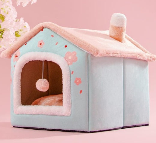 Portable Dog Kennel Cat House – Cozy Nest - FurTrend