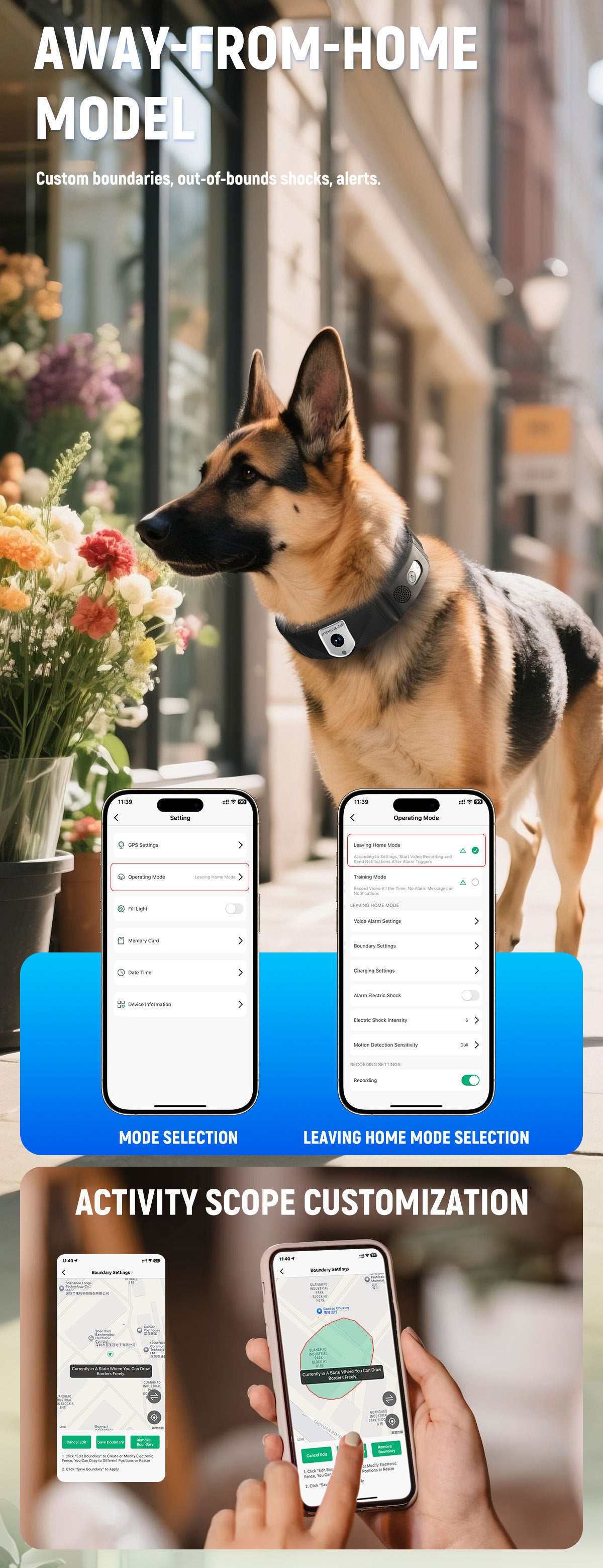 C10 Smart Pet Collar – Health & Activity Tracker - FurTrend