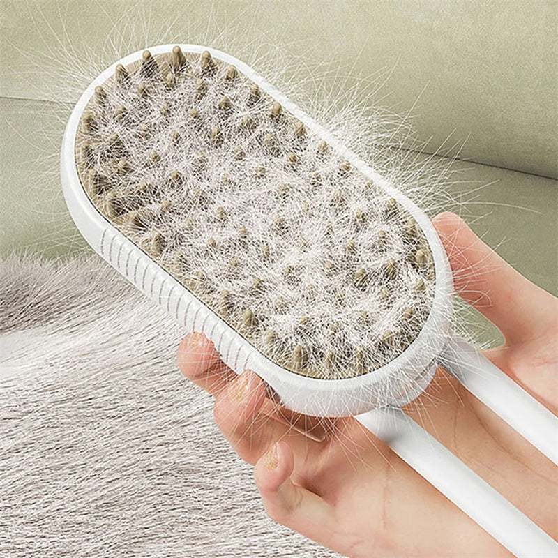Electric Steam Brush for Cats and Dogs - FurTrend