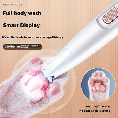 Waterproof Dog & CaPaw Trimmer with LED Light Display - FurTrend