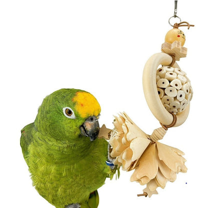 Parrot Natural Gnawing & Molar Grinding Toy - FurTrend