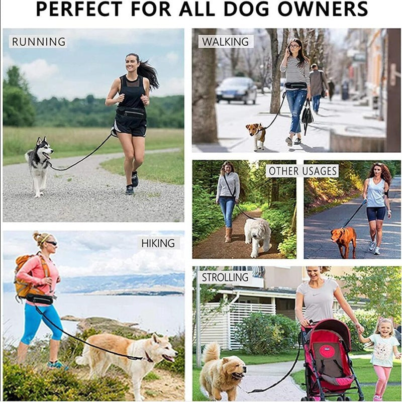 Hands-Free Leash for Running with Large Dogs - FurTrend
