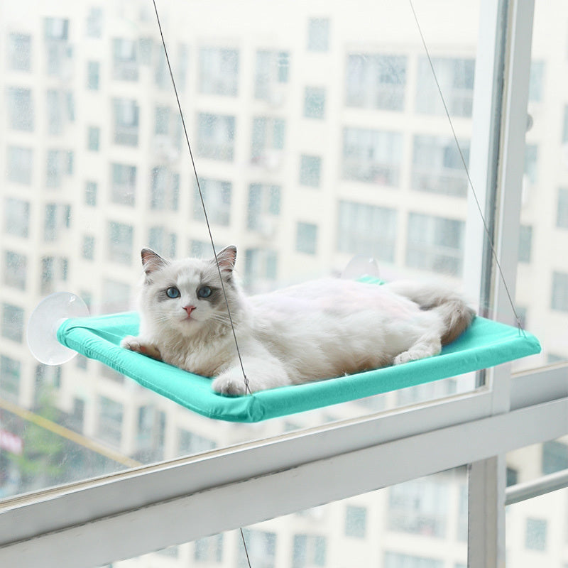Cat Hammock with Built-In Litter Sucker - FurTrend