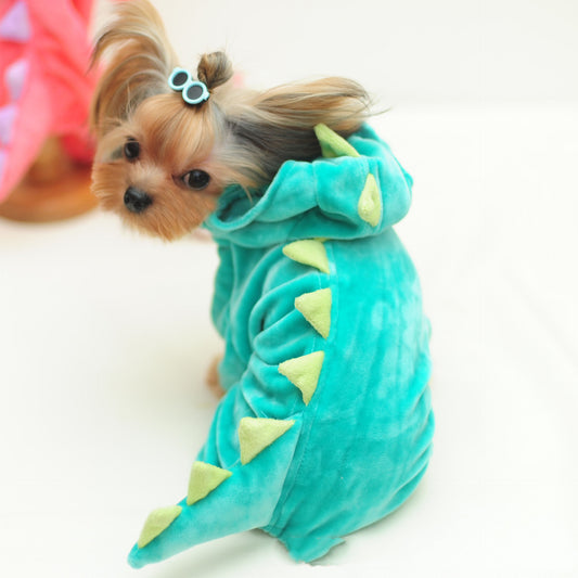Funny Dog Dinosaur Costume for Halloween - FurTrend