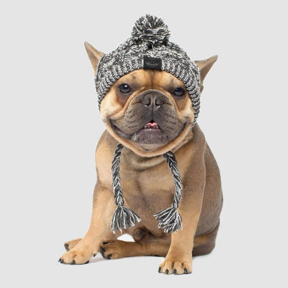 Fluffy Knitted Polar Dog Hat – Autumn Fashion - FurTrend
