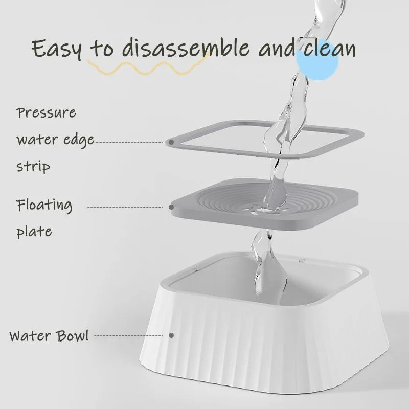 Pet Drinking Bowl – Floating No Spill Cup - FurTrend