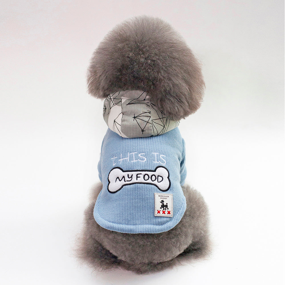 Thickened Warm Hooded Pet Jacket for Winter - FurTrend