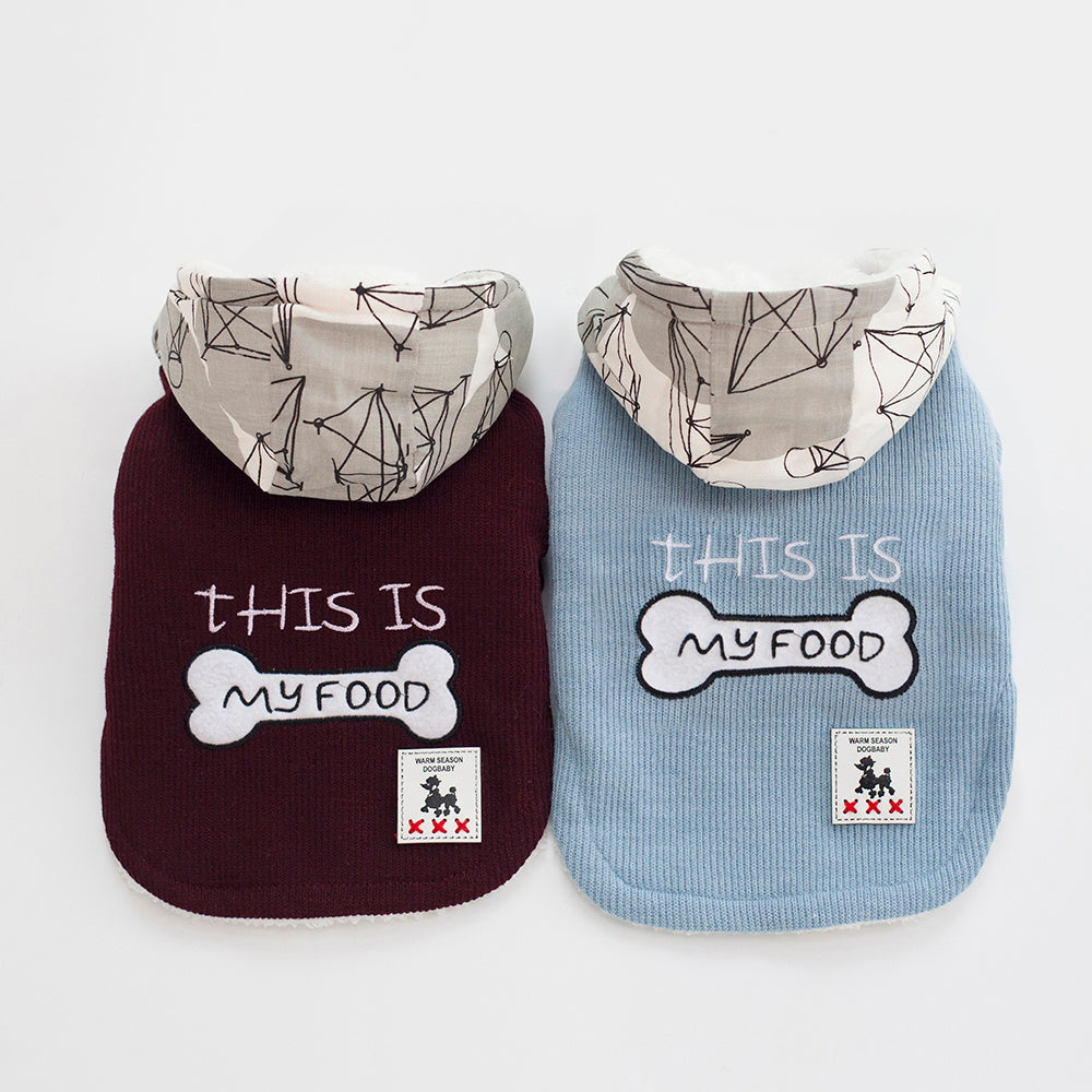 Thickened Warm Hooded Pet Jacket for Winter - FurTrend