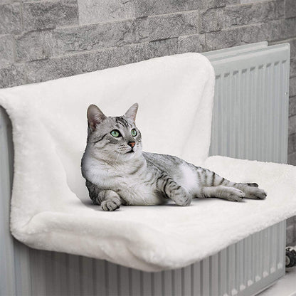 Iron Frame Cat Hammock – Cozy Radiator Cat Bed - FurTrend