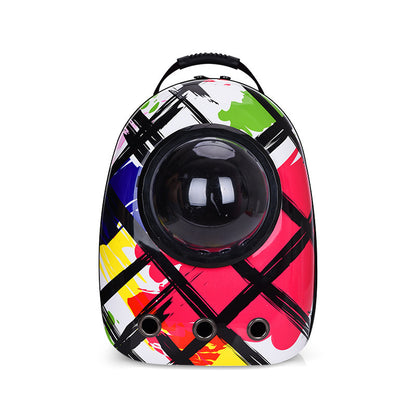 Space Capsule Pet Carrier Bag for Travel - FurTrend