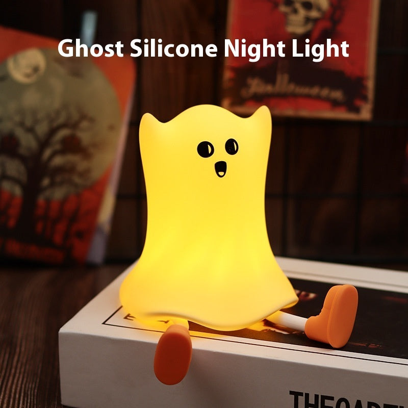 Touch-Control Ghost Lamp – Water-Resistant Halloween Light