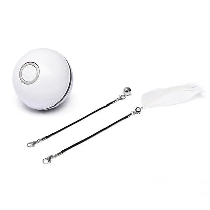 LED Laser Electronic Rolling Pet Funny Cat Toy Ball - FurTrend