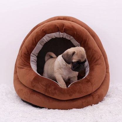Plush Dog Bed for All Sizes – Flannel Design