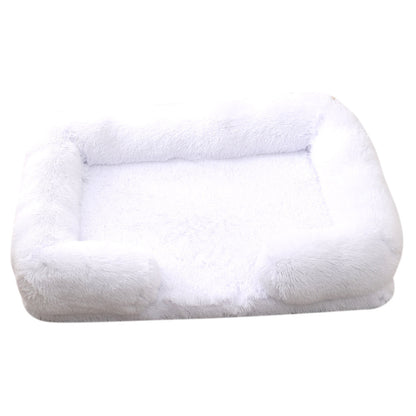 Plush Round Pet Bed - Bed Winter - FurTrend