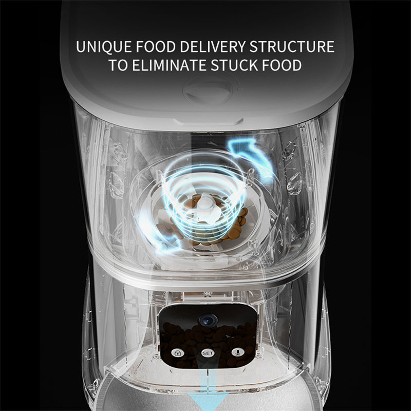 Smart WiFi Pet Feeder with App & Voice Control - FurTrend