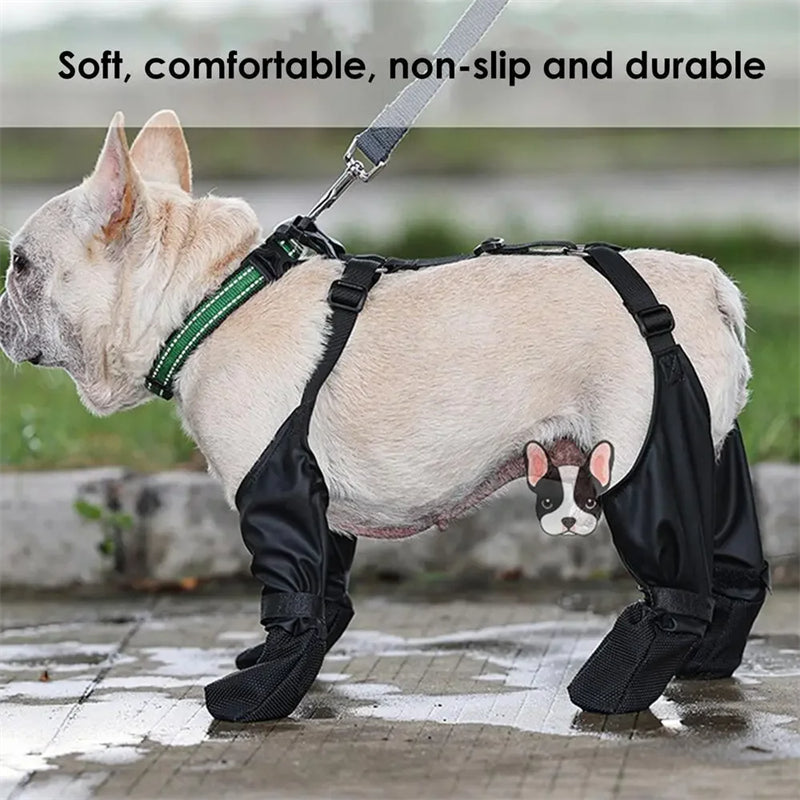 Adjustable Pet Boots for Dogs – Waterproof & Breathable - FurTrend