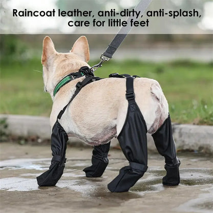 Adjustable Pet Boots for Dogs – Waterproof & Breathable - FurTrend