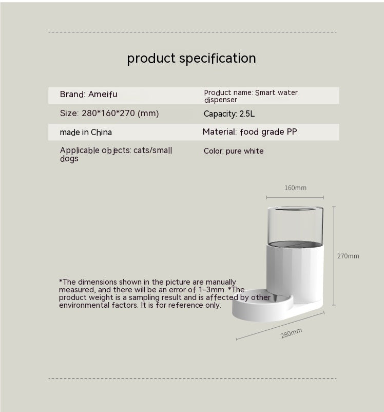Automatic Water Fountain & Pet Feeder - FurTrend
