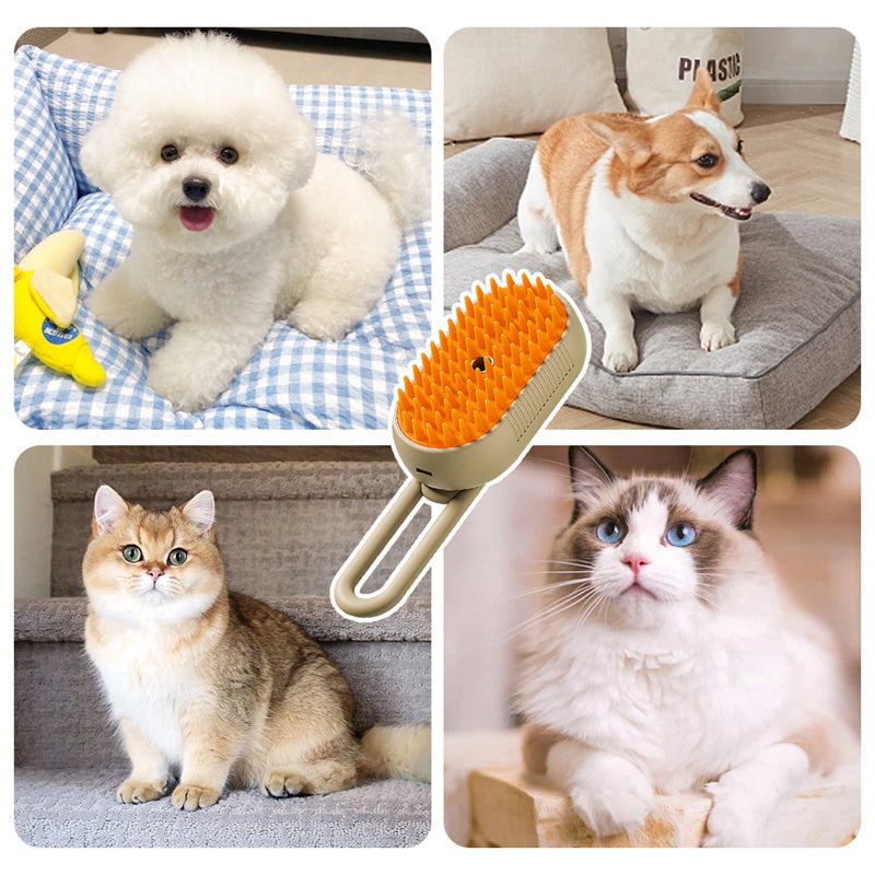 Electric Steam Brush for Cats and Dogs - FurTrend