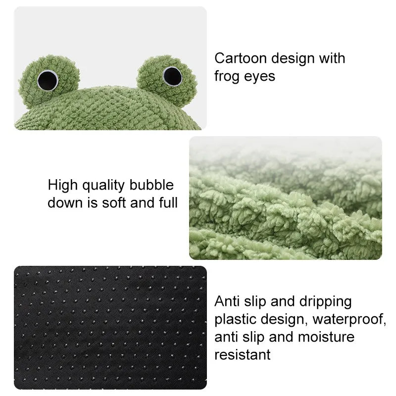 Little Frog Series Plush Pet Nest House - FurTrend