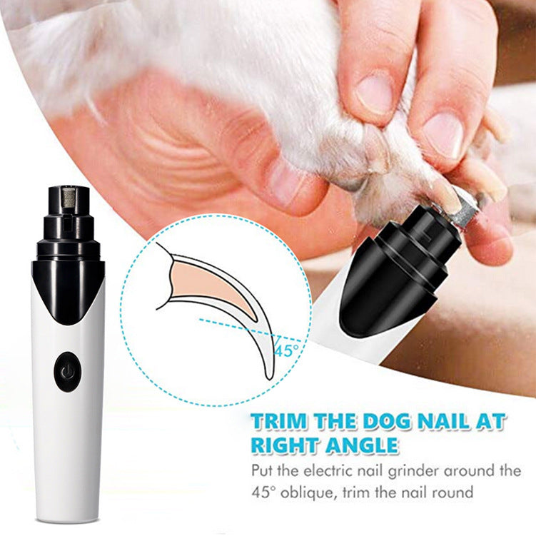 2-in-1 Electric Pet Nail Trimmer & Sharpener for Pet - FurTrend