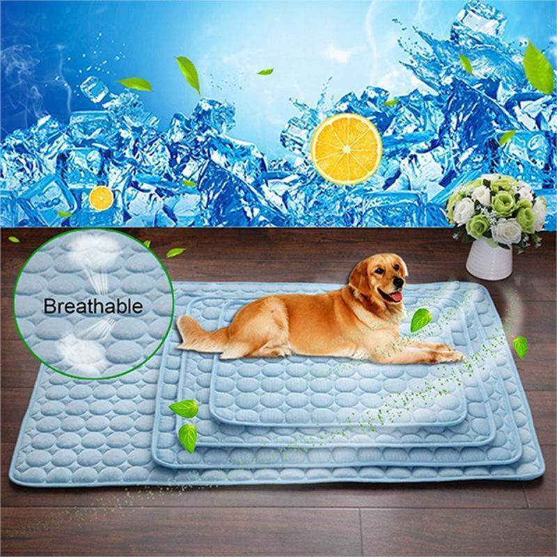 Pet Dog Cat Ice Silk Cold Nest Pad For Cooling In Summer - FurTrend