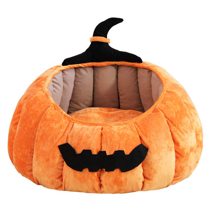 Pumpkin Pet Nest for Halloween - FurTrend