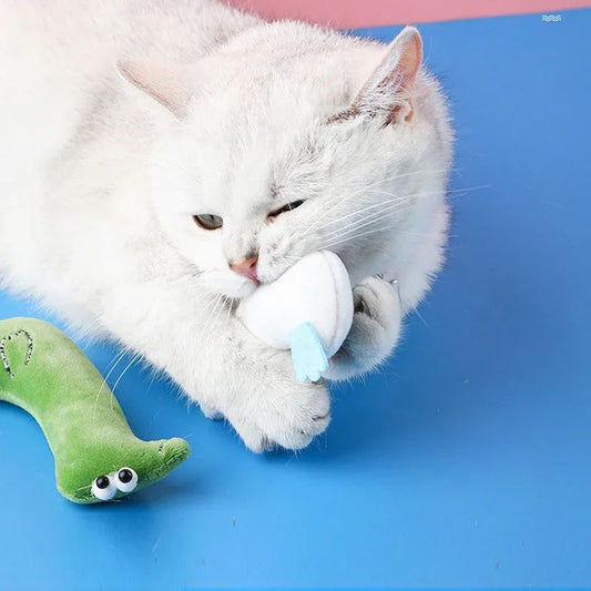 Soft Catnip Toys for Kitten Teething Relief - FurTrend