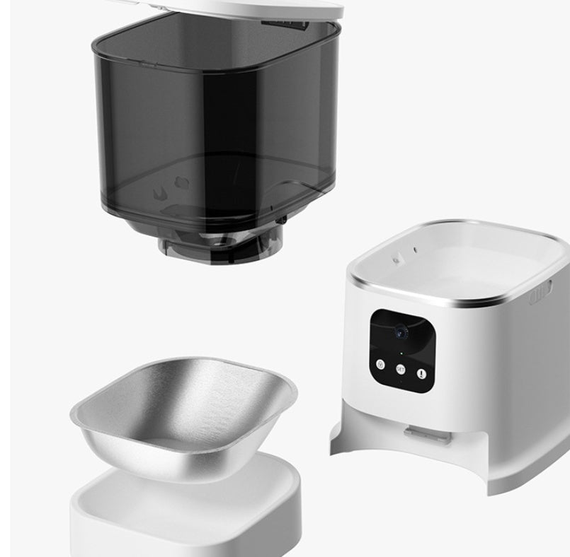 Smart WiFi Pet Feeder with App & Voice Control - FurTrend
