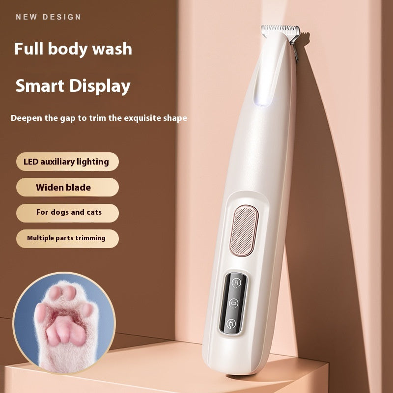 Waterproof Dog & CaPaw Trimmer with LED Light Display - FurTrend