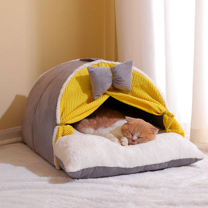 Luxury Pet Nest for Small and Medium Pets