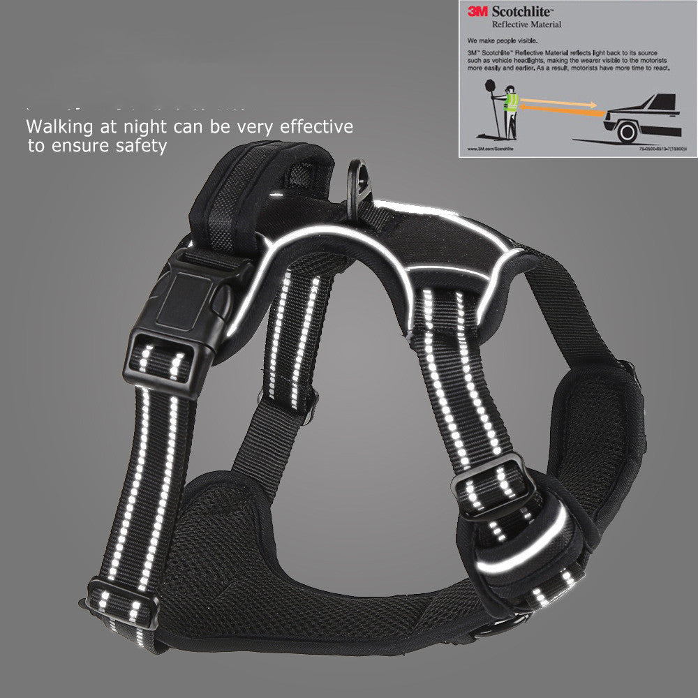No Pull Reflective Harness for Dogs – Breathable Design - FurTrend