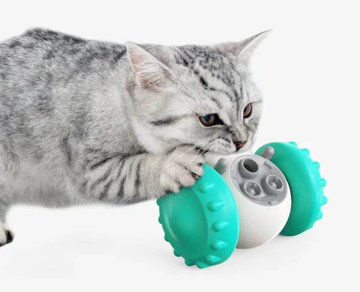 Interactive Slow Feeder Toy Car for Cats & Dogs – Fun, Smart, and Multifunctional Pet Enrichment - FurTrend