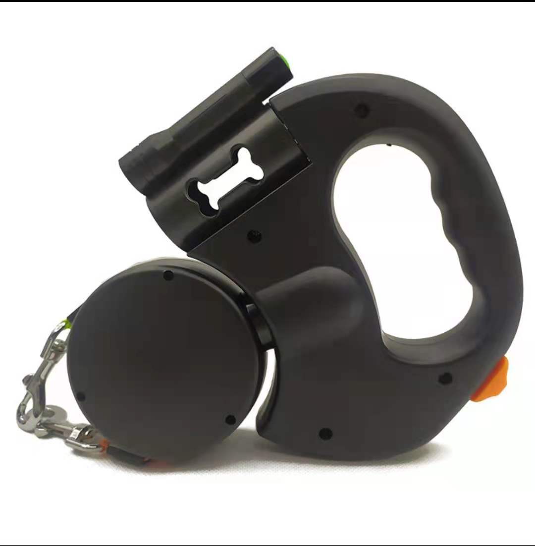 360 Swivel Dual Leash with Lights for Dogs - FurTrend