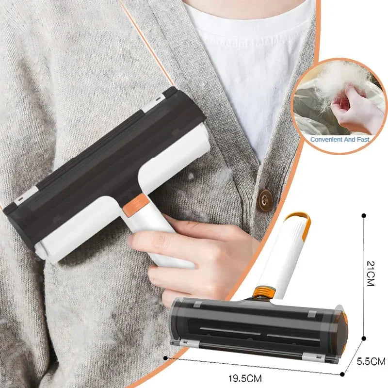 2-in-1 Pet Hair Brush – Portable & Washable - FurTrend