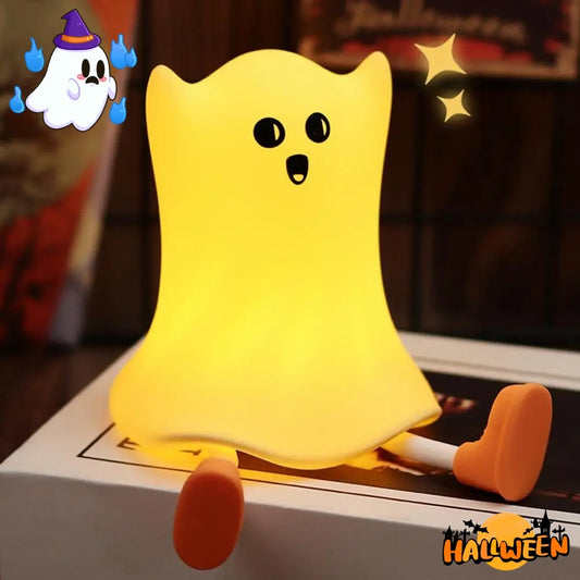 Touch-Control Ghost Lamp – Water-Resistant Halloween Light