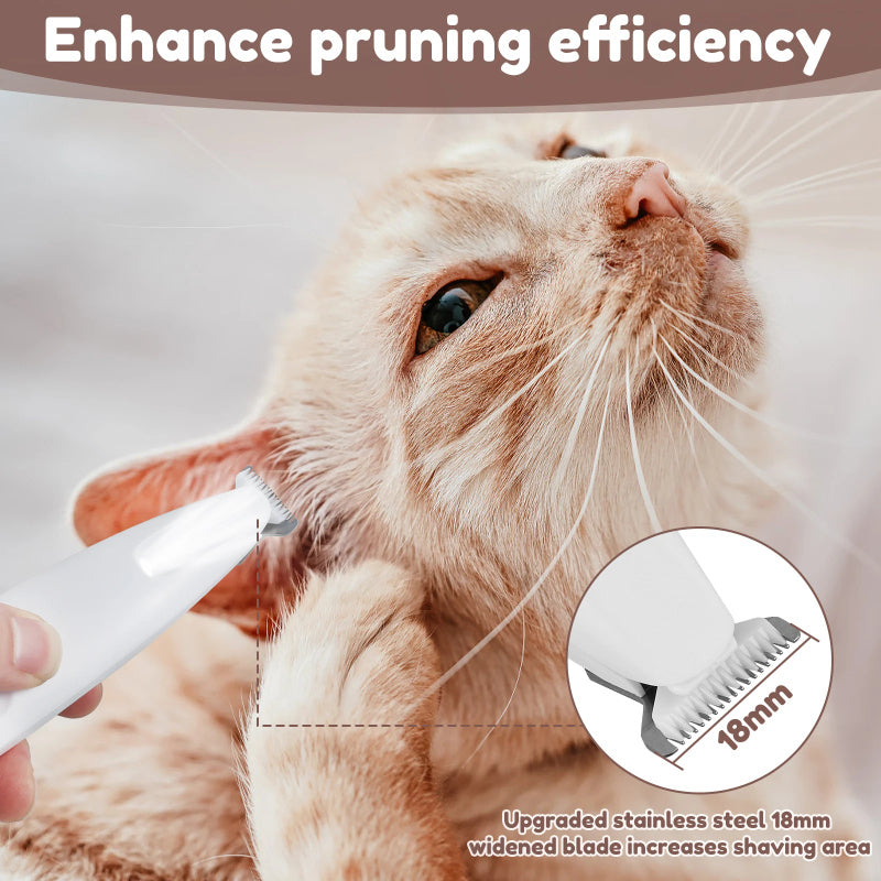 Waterproof Dog & CaPaw Trimmer with LED Light Display - FurTrend