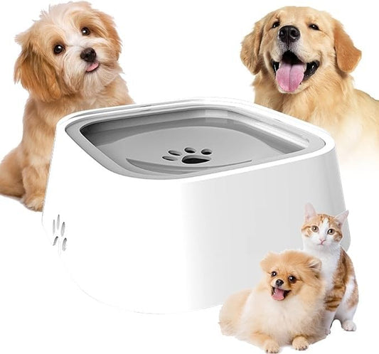 Pet Water Bowl Dispenser – Slow Feeder 1.5L - FurTrend
