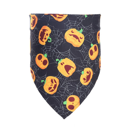 Halloween Pet Bandana – Saliva Towel Scarf - FurTrend