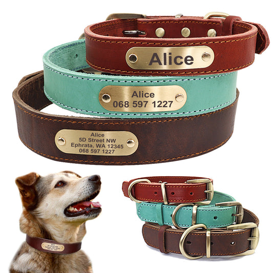 Personalized Collar with ID Tag for Dogs - FurTrend
