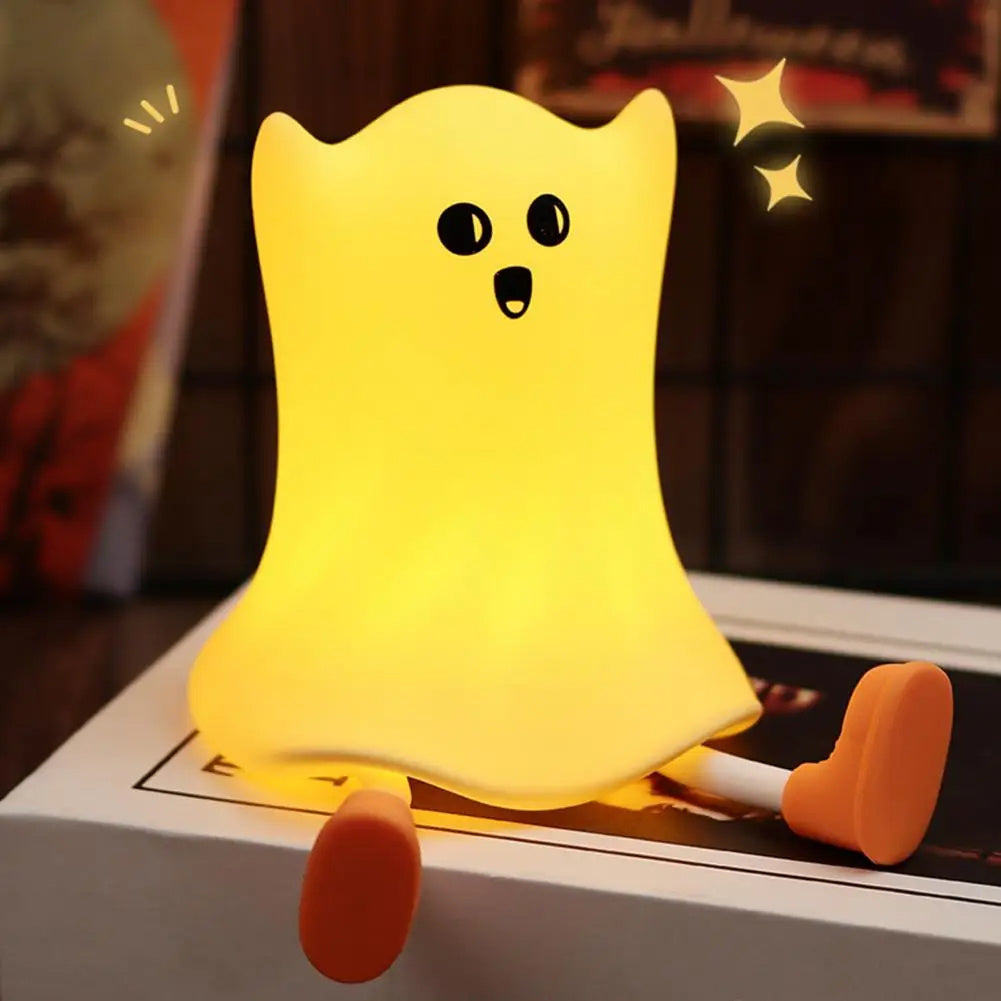 Touch-Control Ghost Lamp – Water-Resistant Halloween Light