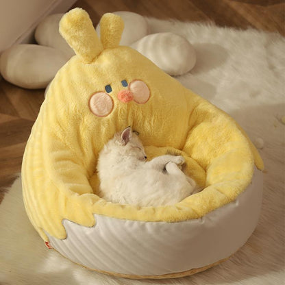 Chicken's Cozy Bed for All Seasons - Cats & Small Dogs - FurTrend