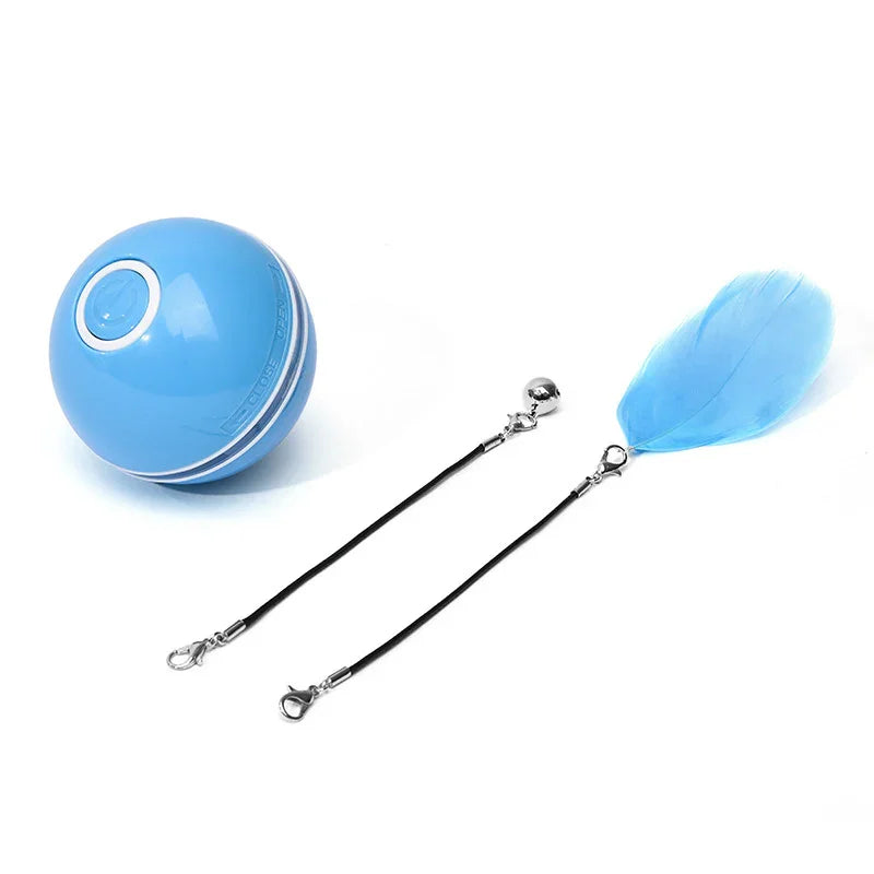 LED Laser Electronic Rolling Pet Funny Cat Toy Ball - FurTrend