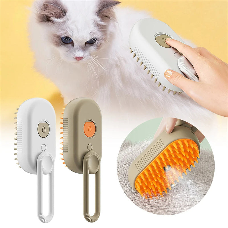 Electric Steam Brush for Cats and Dogs - FurTrend