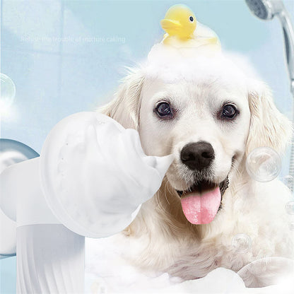 Electric Pet Bath Brush with Soap Dispenser - FurTrend