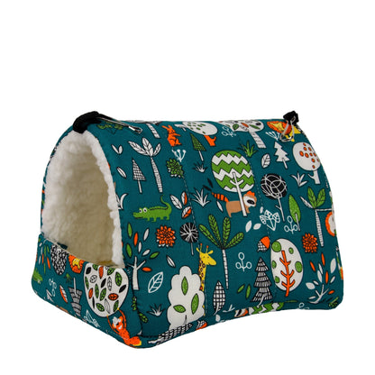 Parrot Cotton Pet Nest – Warm & Thick Winter Bed - FurTrend