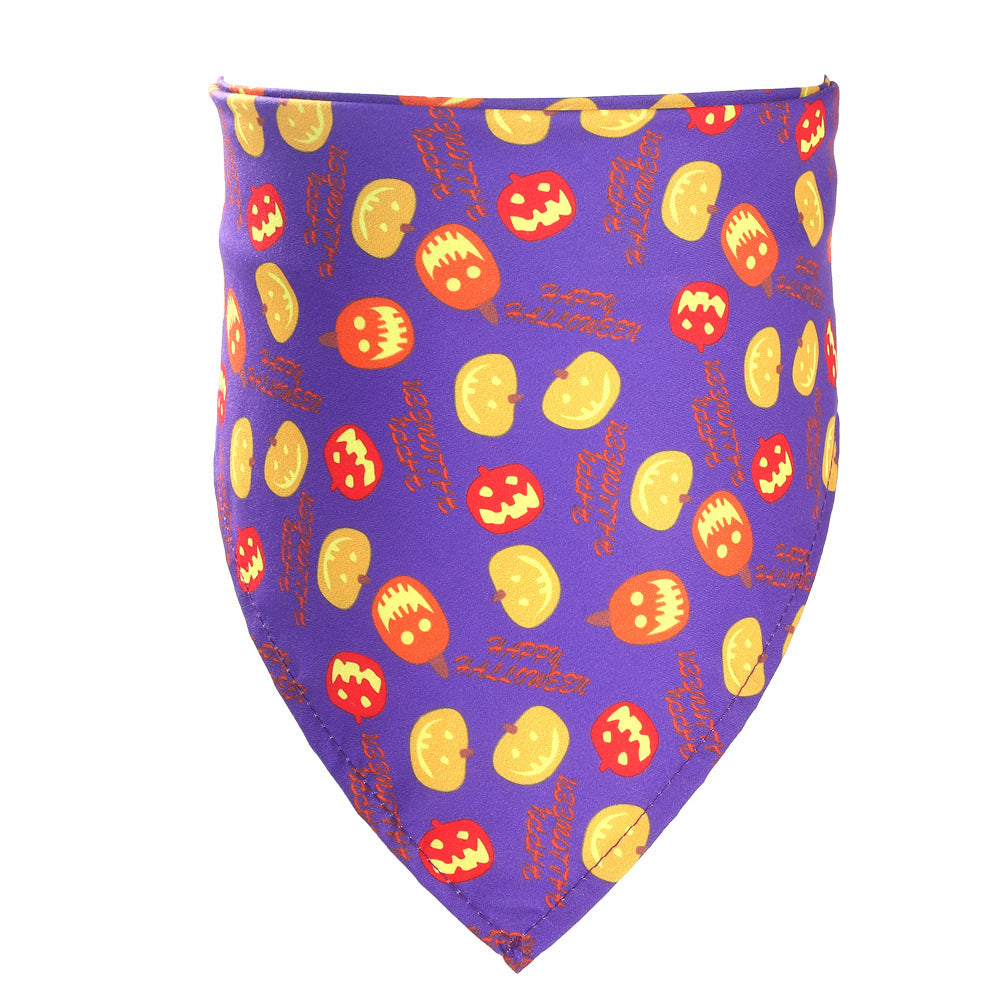 Halloween Pet Bandana – Saliva Towel Scarf